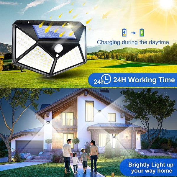Tech Swadeshi 100 LED Motion Sensor Light
