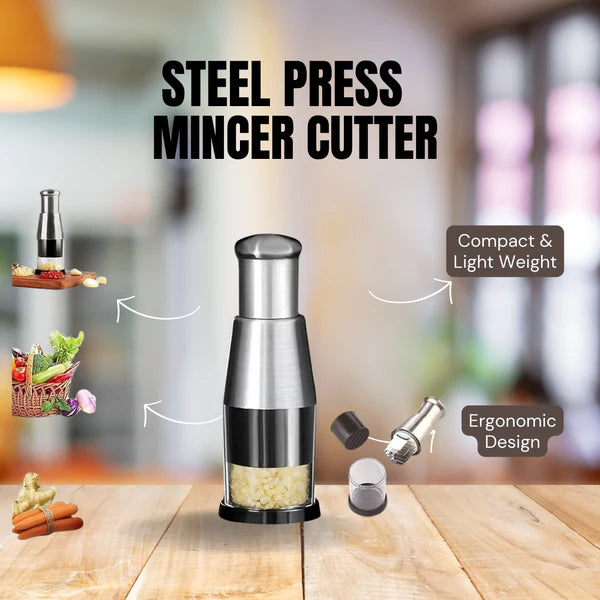 Tech Swadeshi SwiftChop Pro Stainless Steel Food Mincer