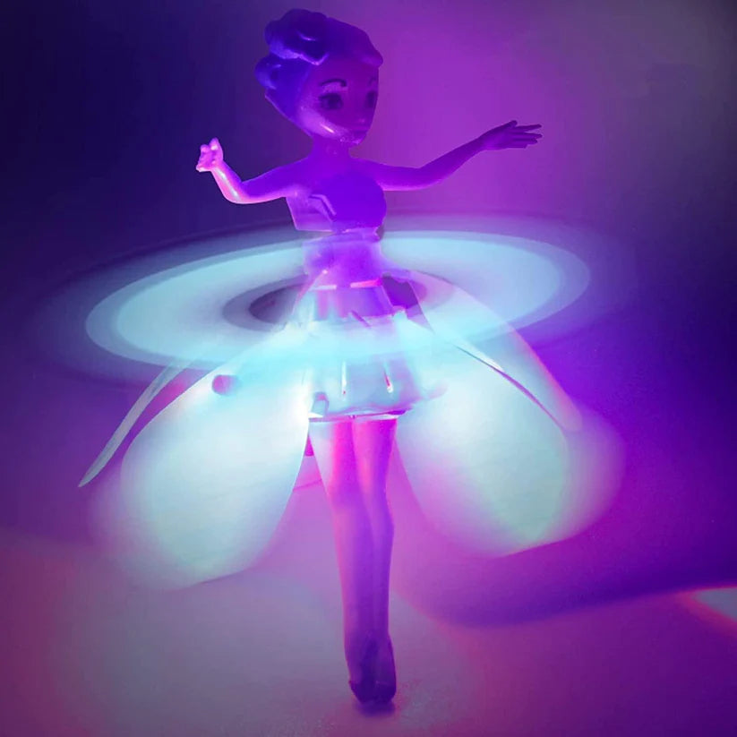 Tech Swadeshi Rechargeable Magic Flying Fairy Princess Doll – Motion Sensor Gesture Sensing Toy for Kids