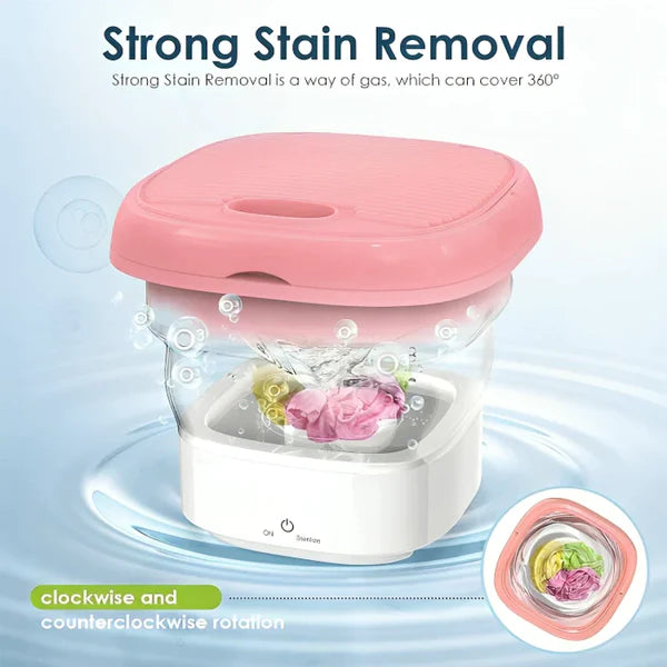 Tech Swadeshi Mini Foldable Washing Machine