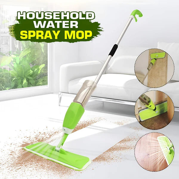 Tech Swadeshi 360° Handle Spray Mop with Wet & Dry Microfiber