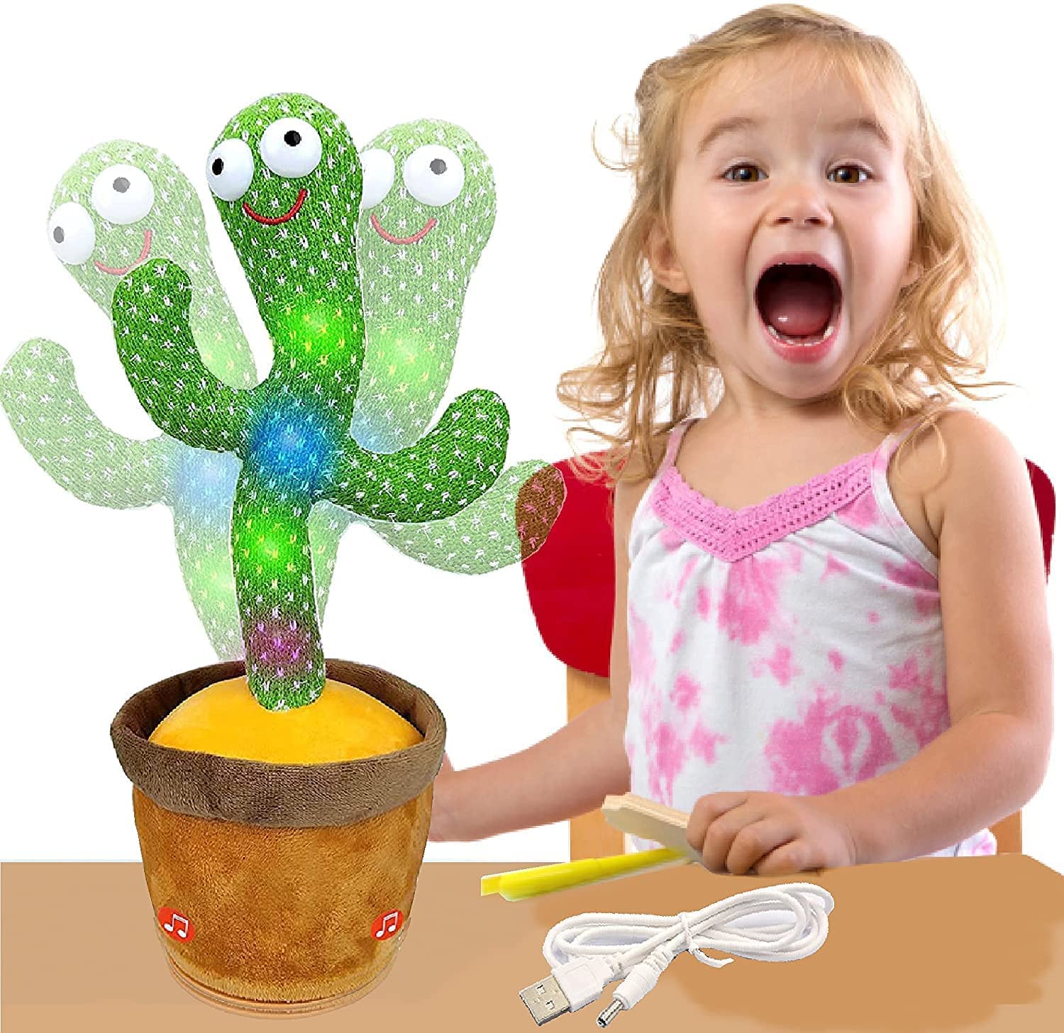 Tech Swadeshi Interactive Dancing Cactus Toy